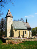 Kostel sv. Linharta v Lidéřovicích